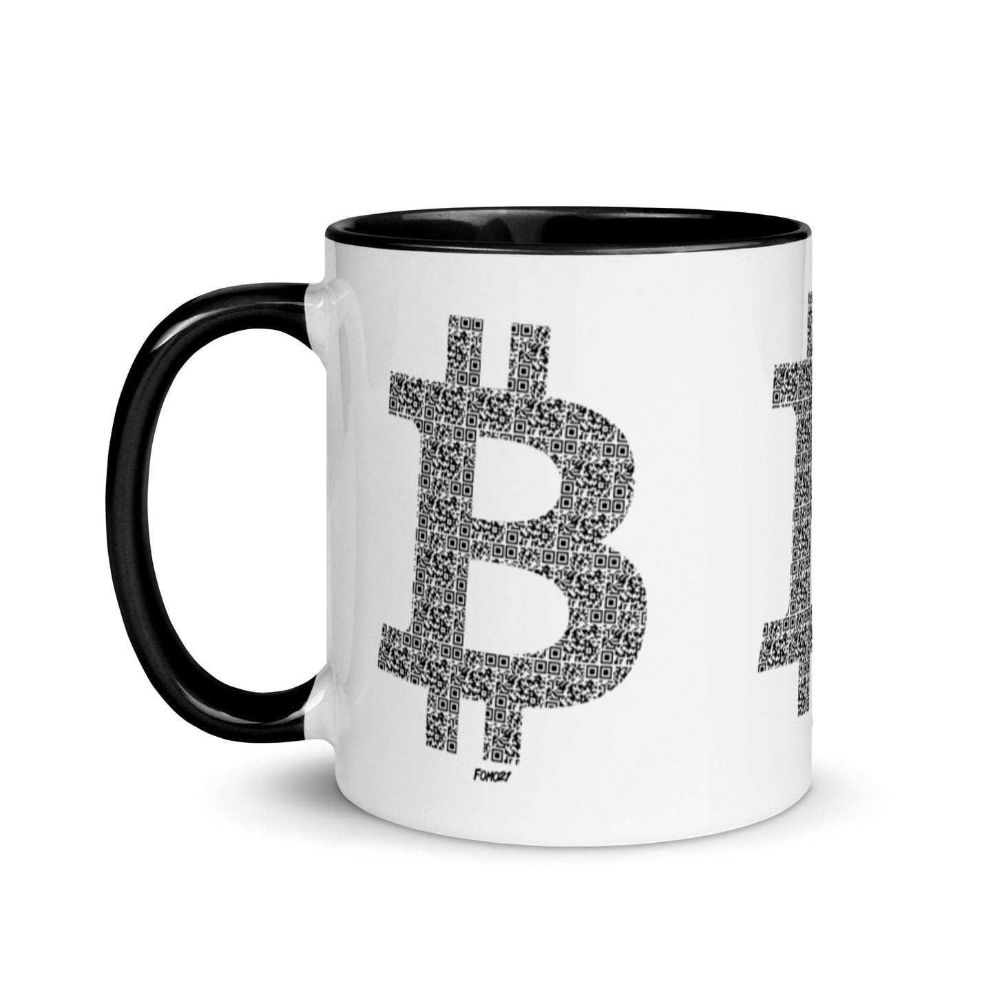 Bitcoin B QR Code Coffee Mug - Concordia Style Boutique