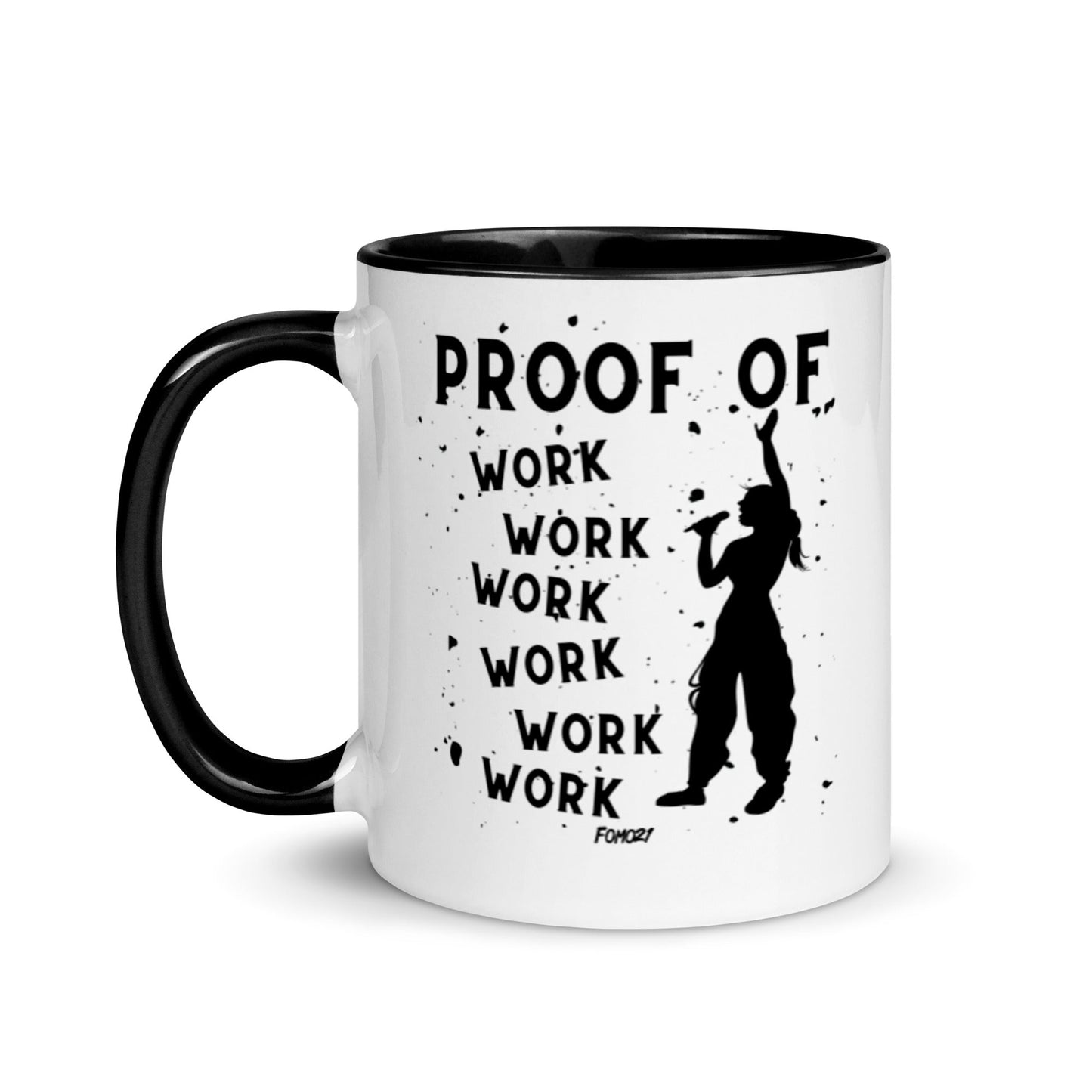 Proof Of Work Work Work Work Work Work Bitcoin Coffee Mug - Concordia Style Boutique