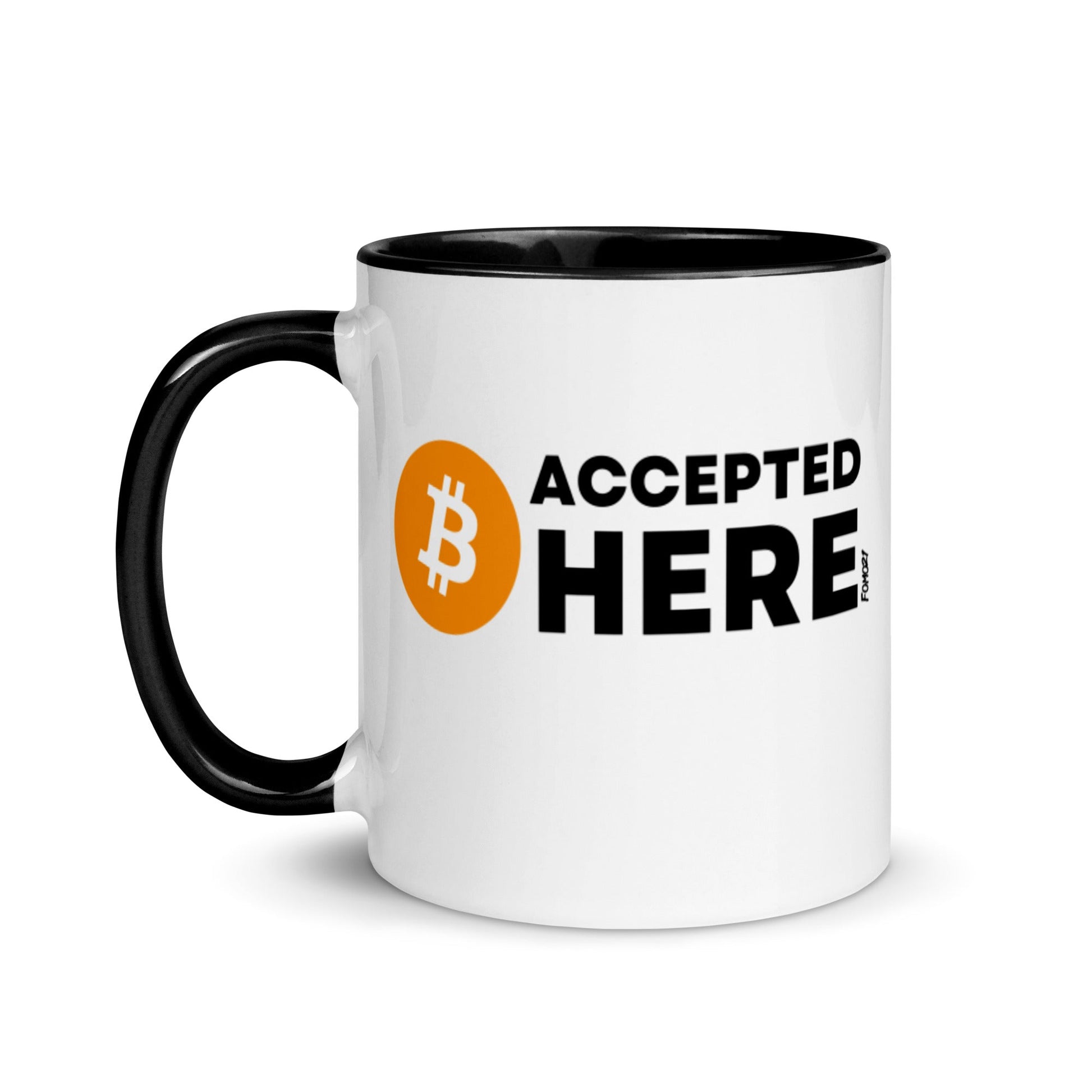 Accepted Here Bitcoin Coffee Mug - Concordia Style Boutique