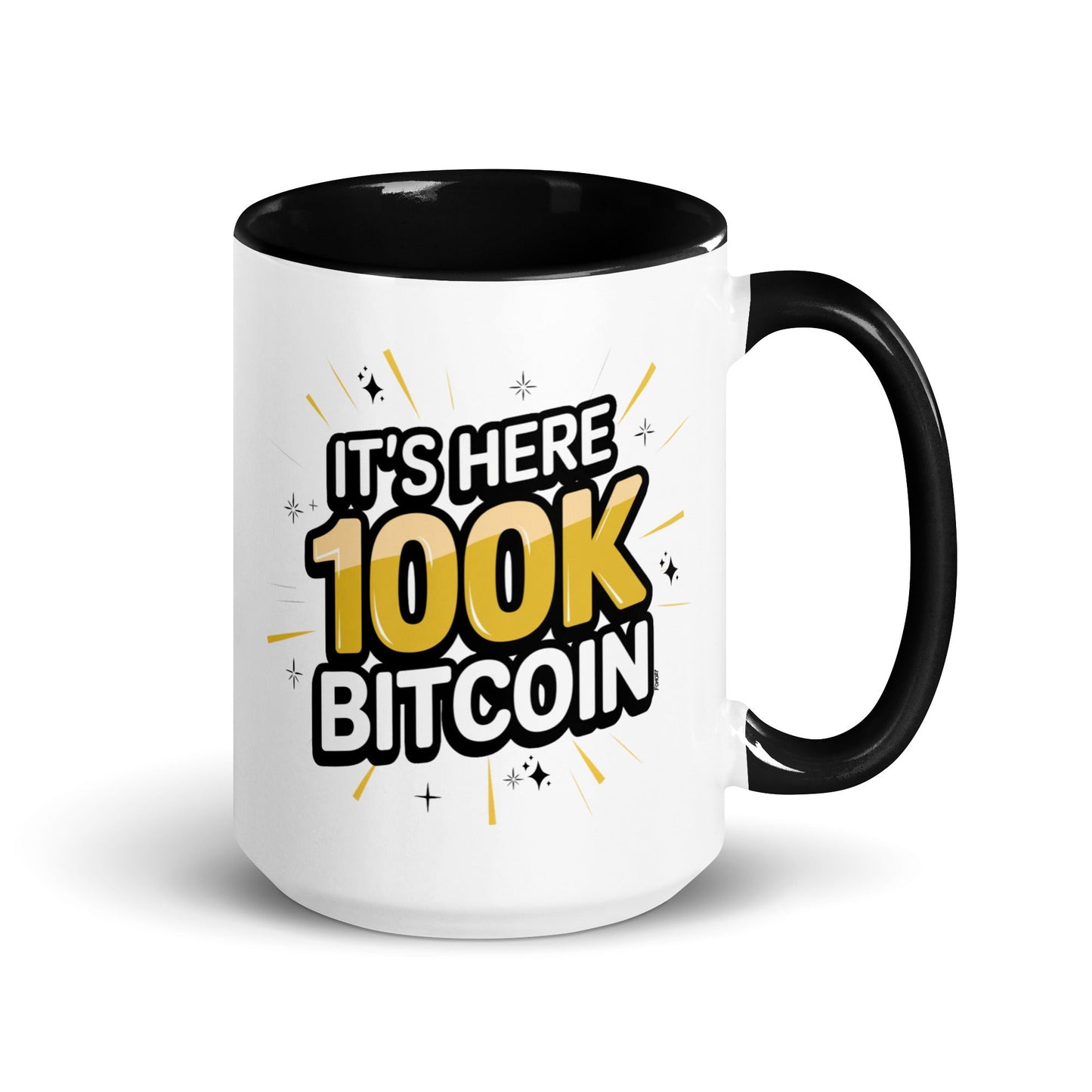 It's Here 100K Bitcoin Coffee Mug - Concordia Style Boutique