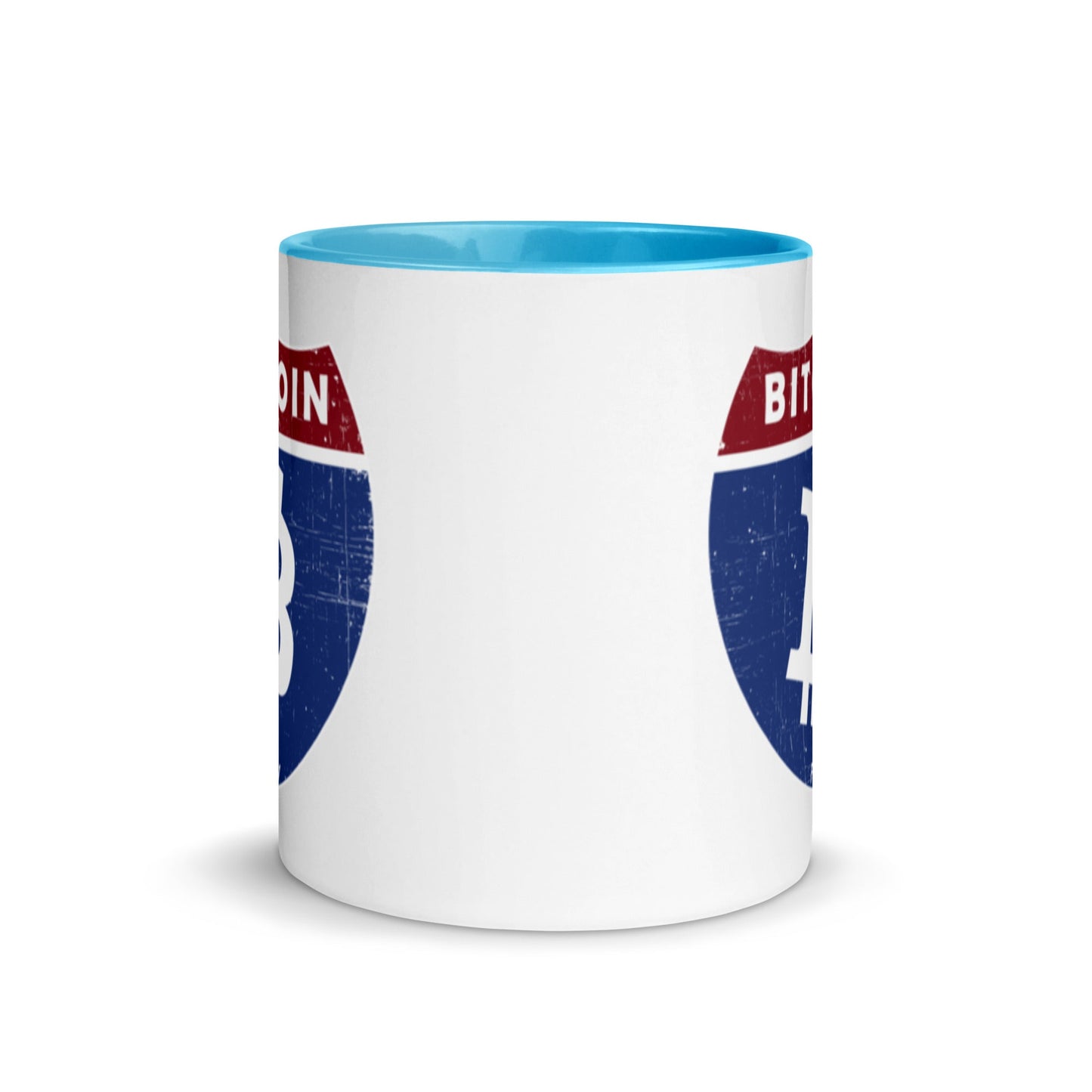 Bitcoin Road Sign Coffee Mug - Concordia Style Boutique