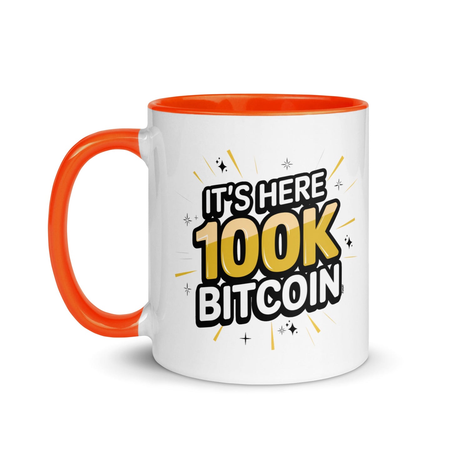It's Here 100K Bitcoin Coffee Mug - Concordia Style Boutique