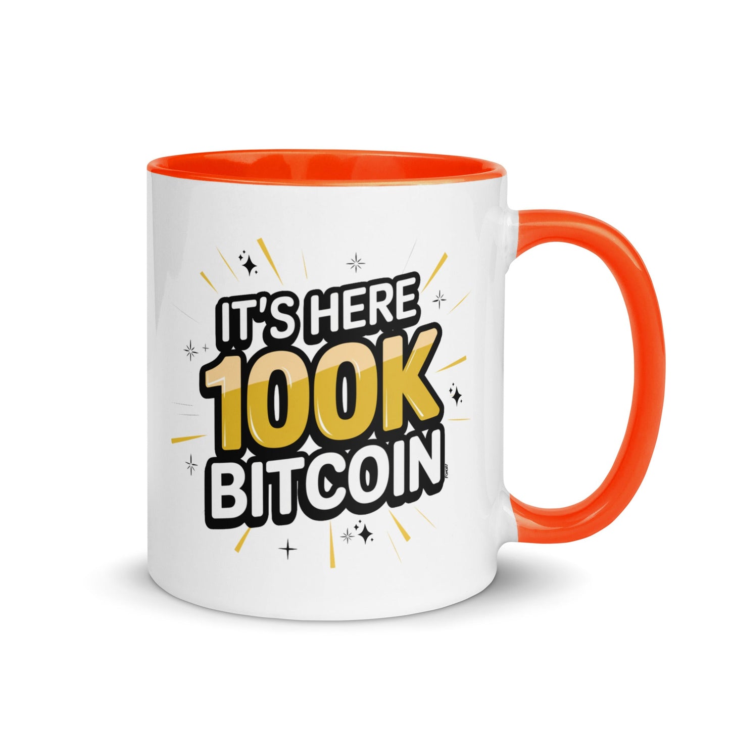 It's Here 100K Bitcoin Coffee Mug - Concordia Style Boutique