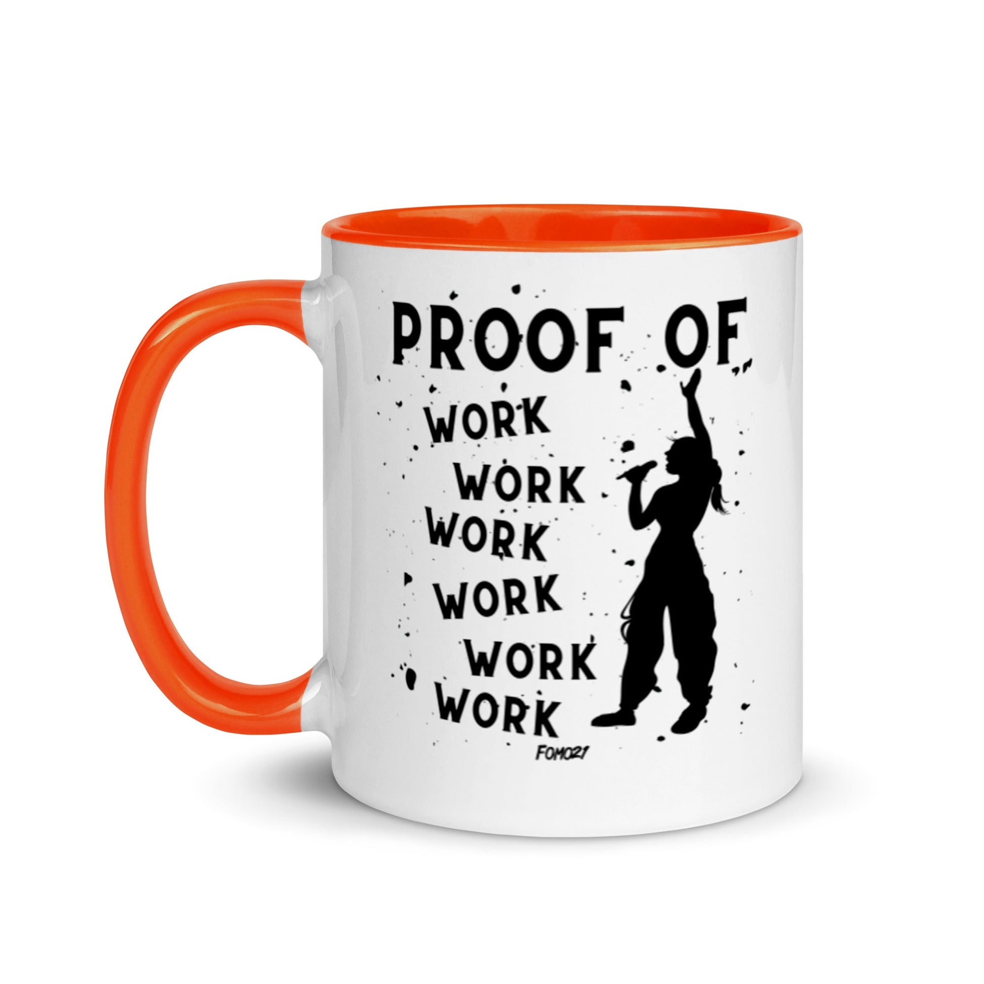 Proof Of Work Work Work Work Work Work Bitcoin Coffee Mug - Concordia Style Boutique