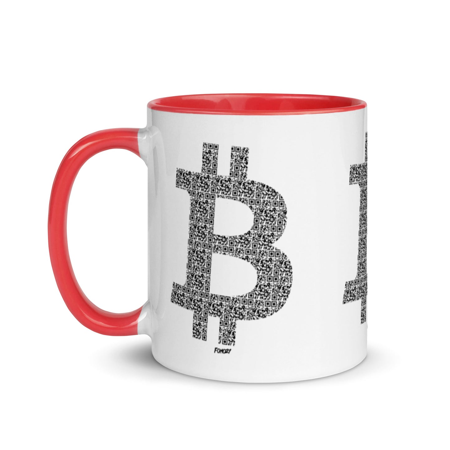 Bitcoin B QR Code Coffee Mug - Concordia Style Boutique