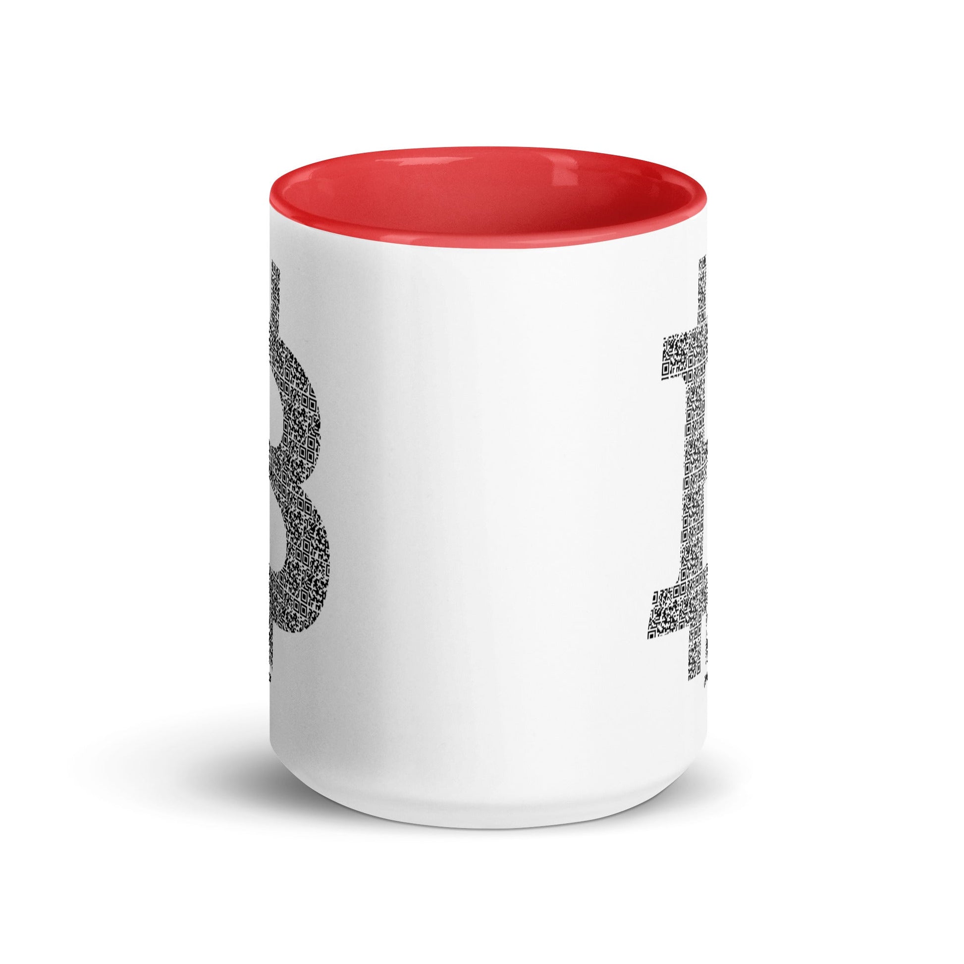 Bitcoin B QR Code Coffee Mug - Concordia Style Boutique