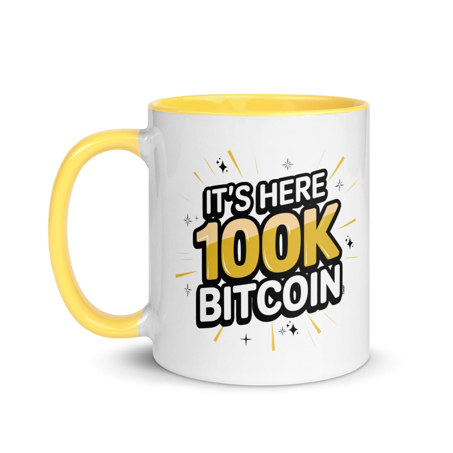 It's Here 100K Bitcoin Coffee Mug - Concordia Style Boutique
