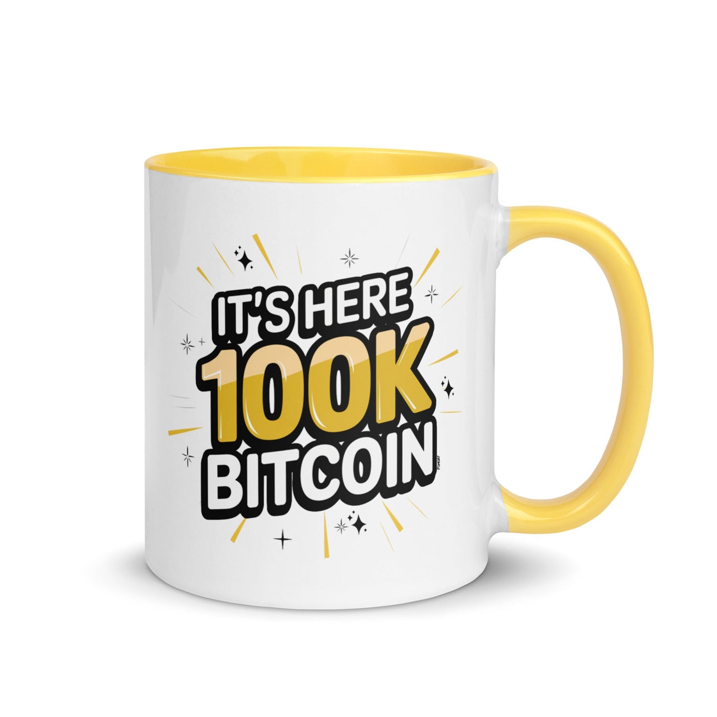 It's Here 100K Bitcoin Coffee Mug - Concordia Style Boutique