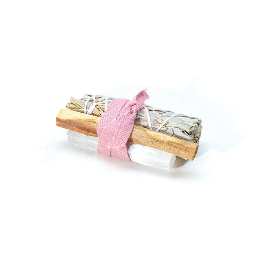 White Sage + Palo + Selenite Bundle - Concordia Style Boutique