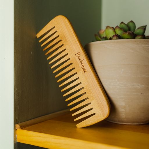 Bamboo Wide Tooth Comb | Pointed Tips - Concordia Style Boutique