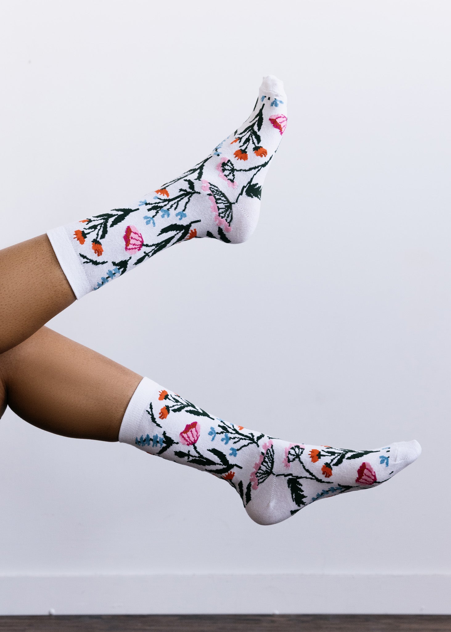Women's Wild Flower Sock - Concordia Style Boutique