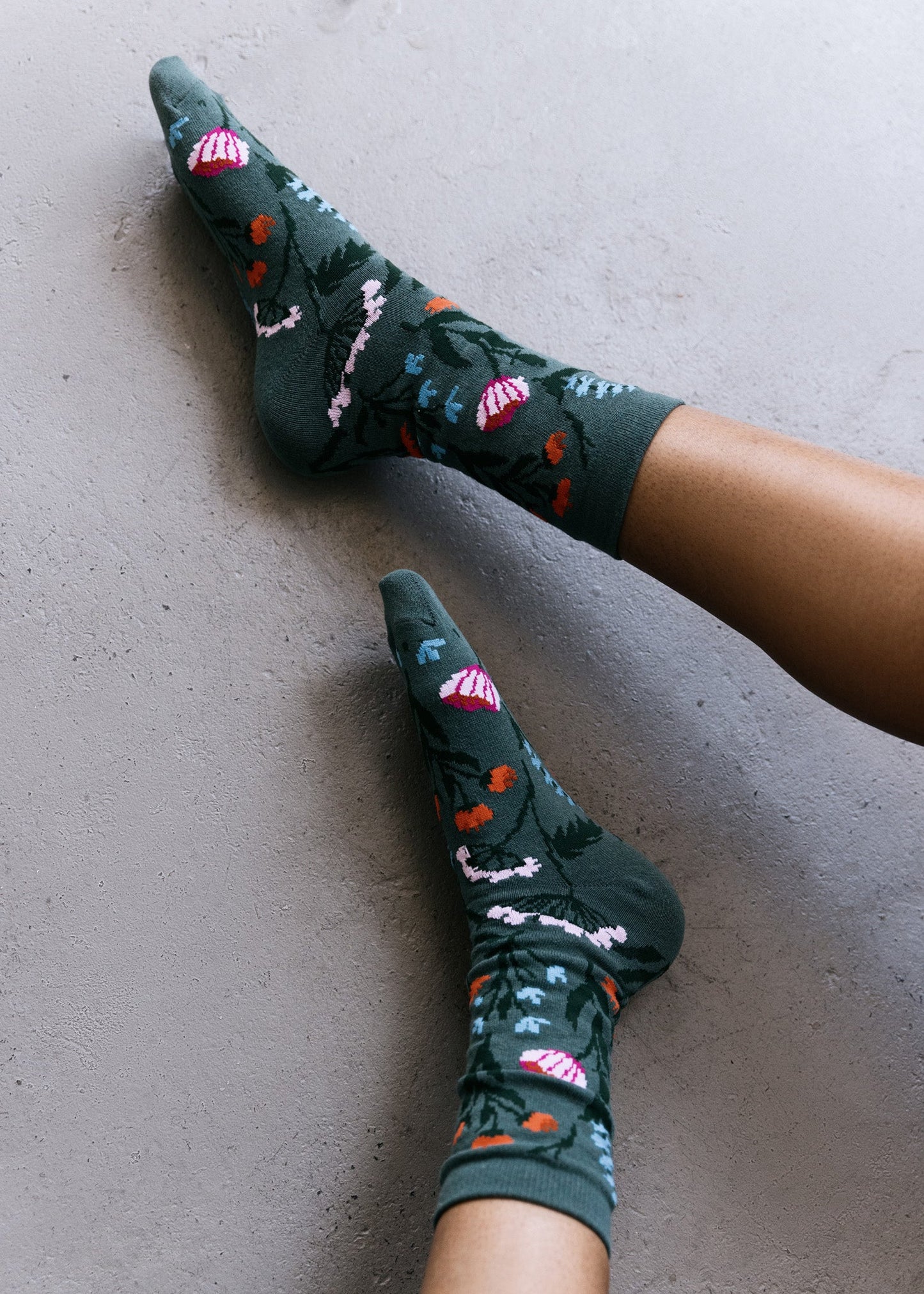 Women's Wild Flower Sock - Concordia Style Boutique