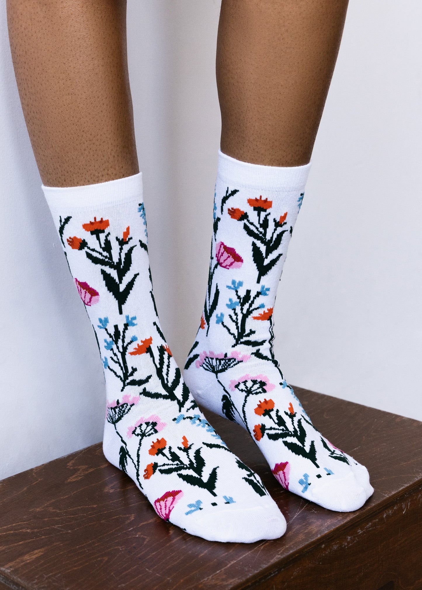Women's Wild Flower Sock - Concordia Style Boutique
