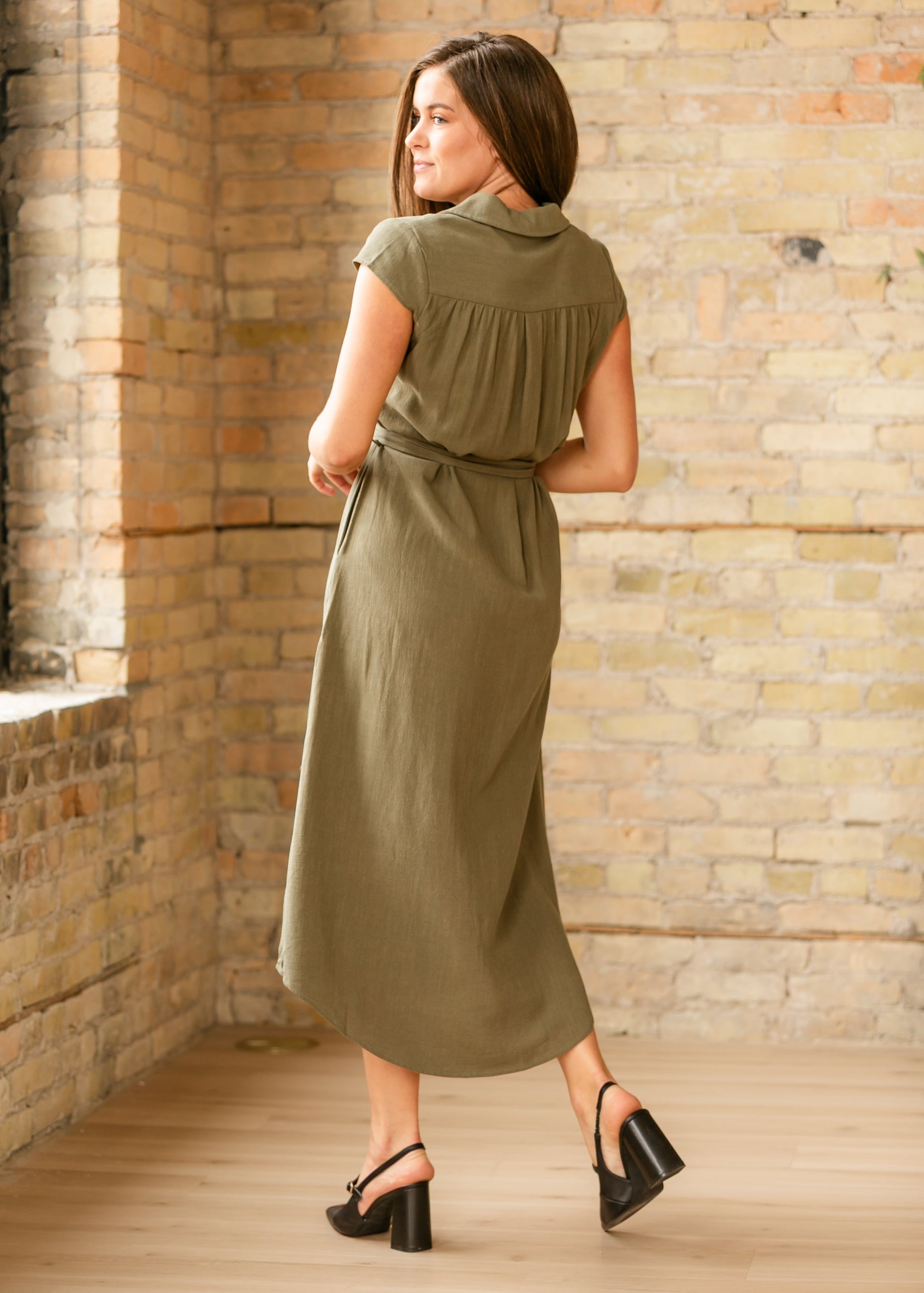 Willow Linen Midi Dress - Concordia Style Boutique