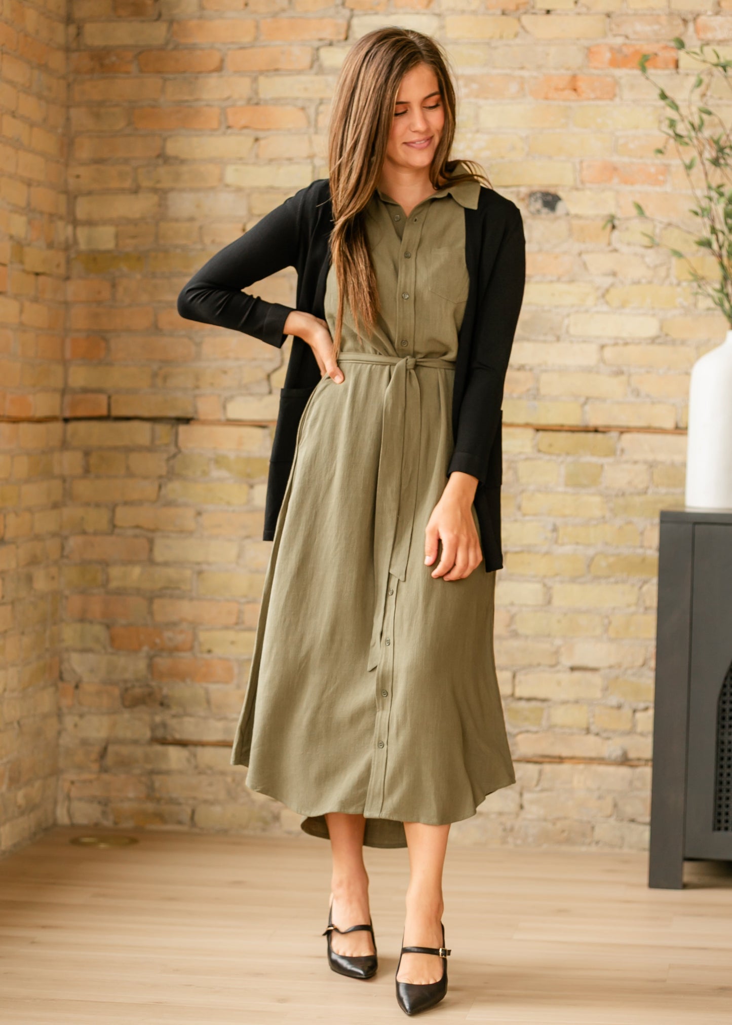 Willow Linen Midi Dress - Concordia Style Boutique