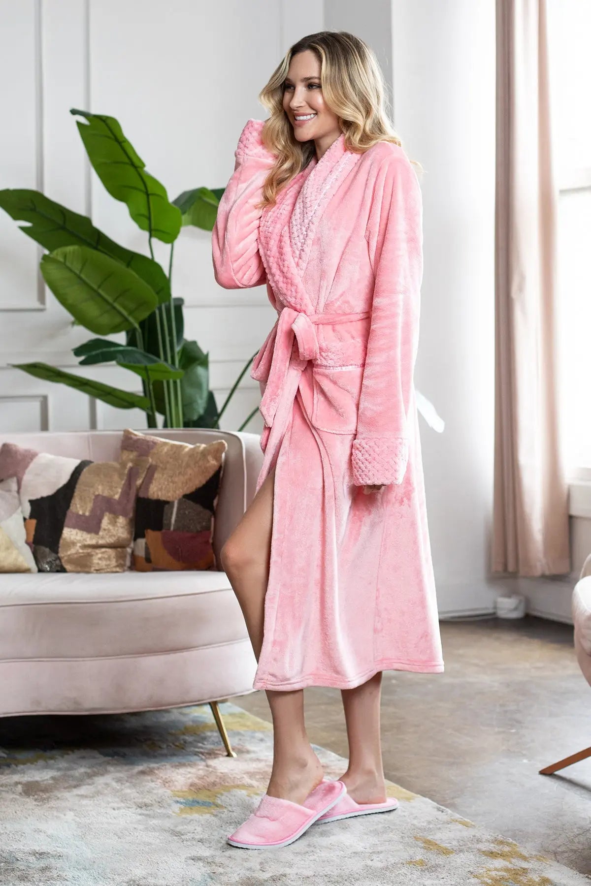 Women's Ultra Soft Plush Bathrobe - Concordia Style Boutique