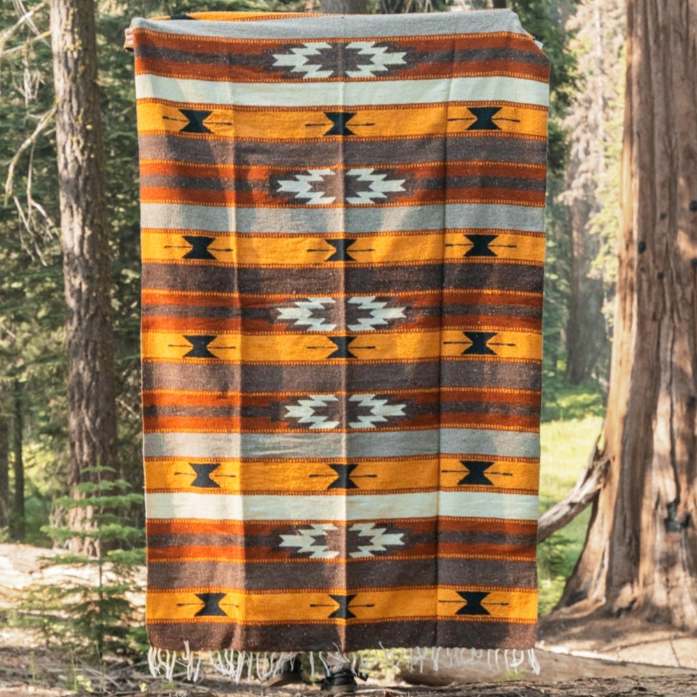 Wool Mexican Blanket - Concordia Style Boutique