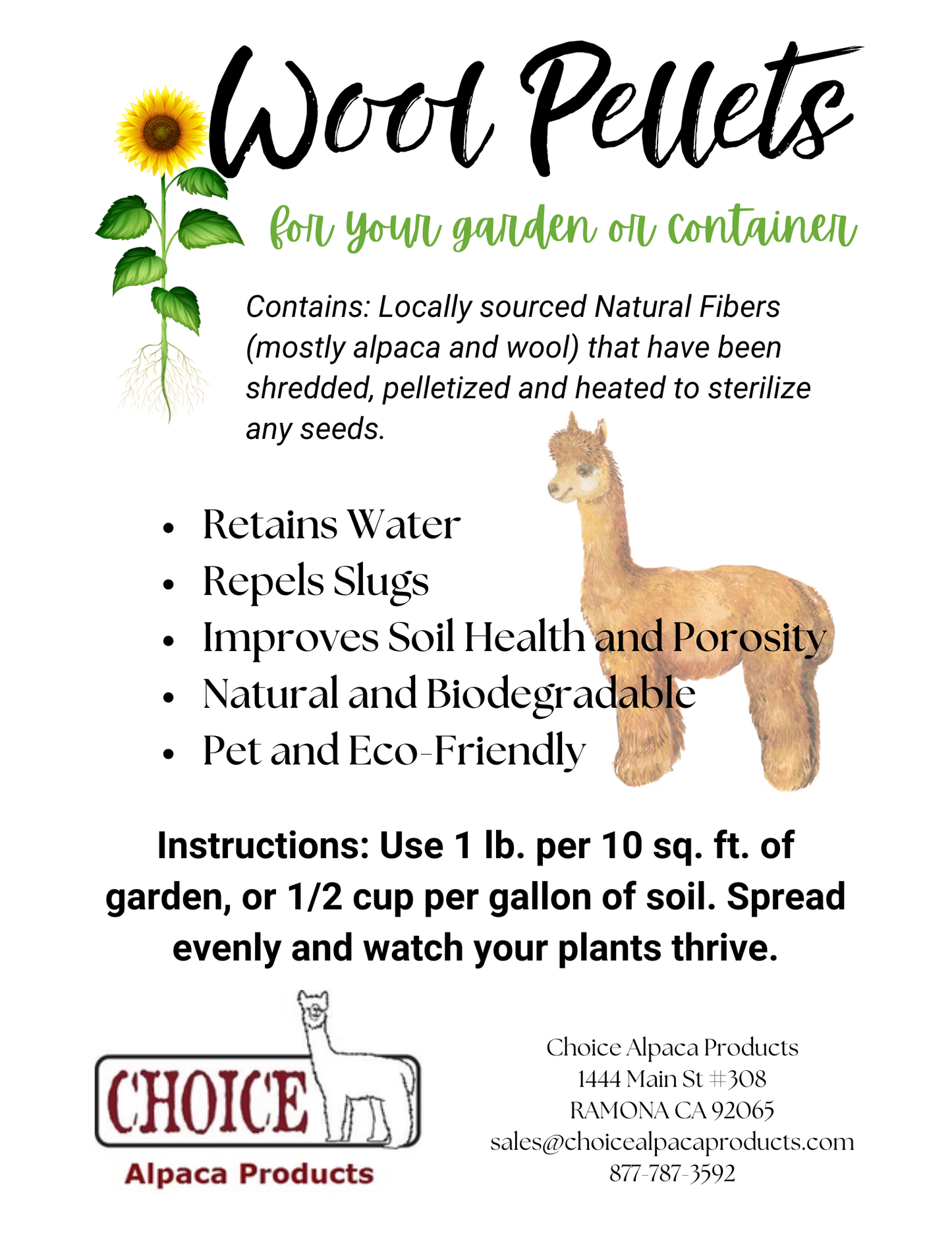 PacaGrow Potting Soil Enhanceent