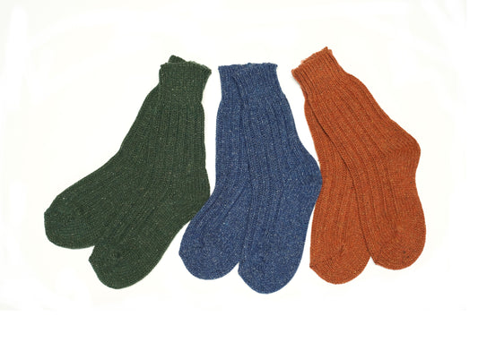 tittimitti® Wool-Silk Blend Men's Socks. 1 Pair. Made in Italy.