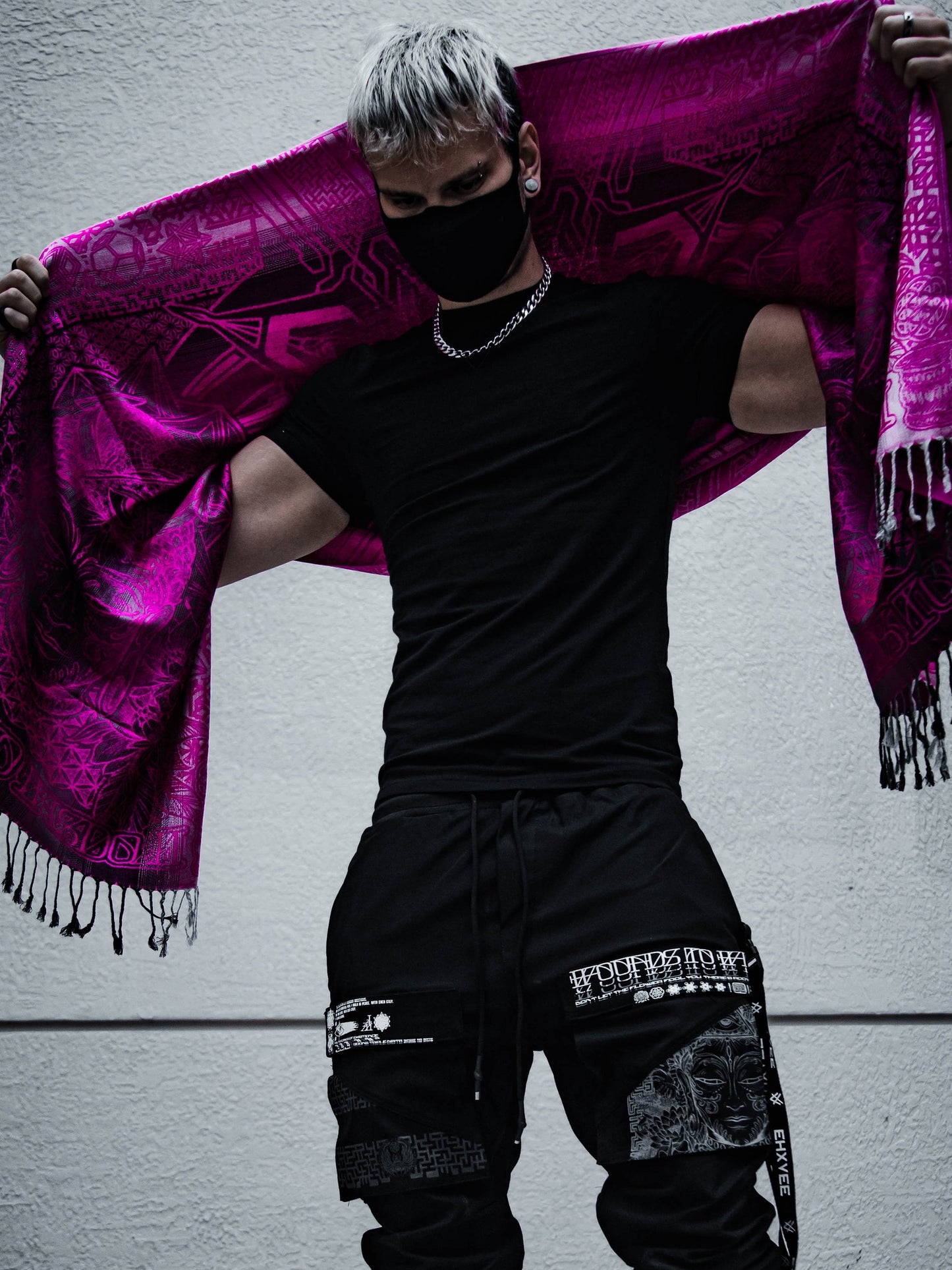 WOUNDS TO WISDOM • Yantrart x Rage Nation • Pink Gradient Shawl - Concordia Style Boutique