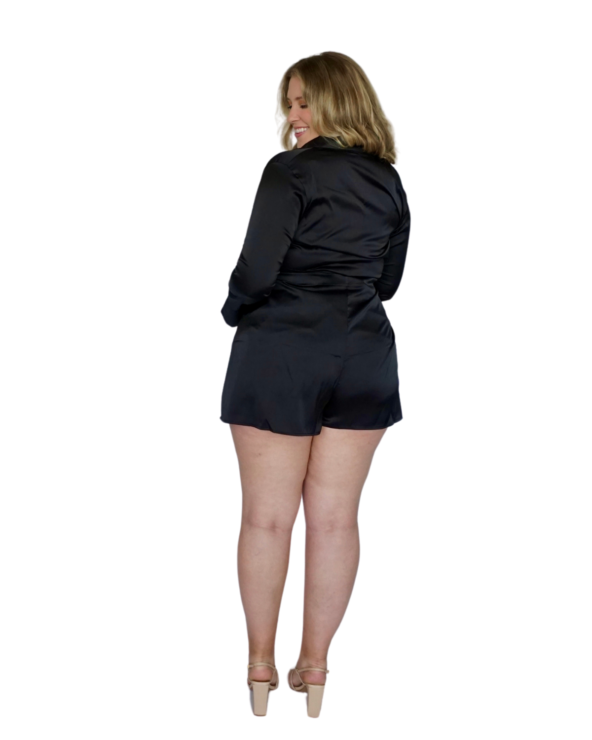 Blazer Top - Viscose Satin - Concordia Style Boutique