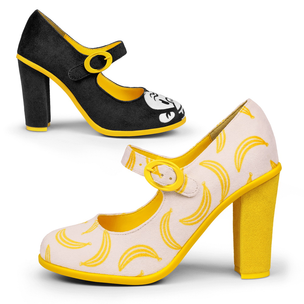 Chocolaticas® High Heels Monkey Business Women's Mary Jane Pump Shoes - Concordia Style Boutique