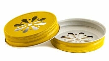 Daisy Lids for Regular Mouth Mason Jars - Concordia Style Boutique