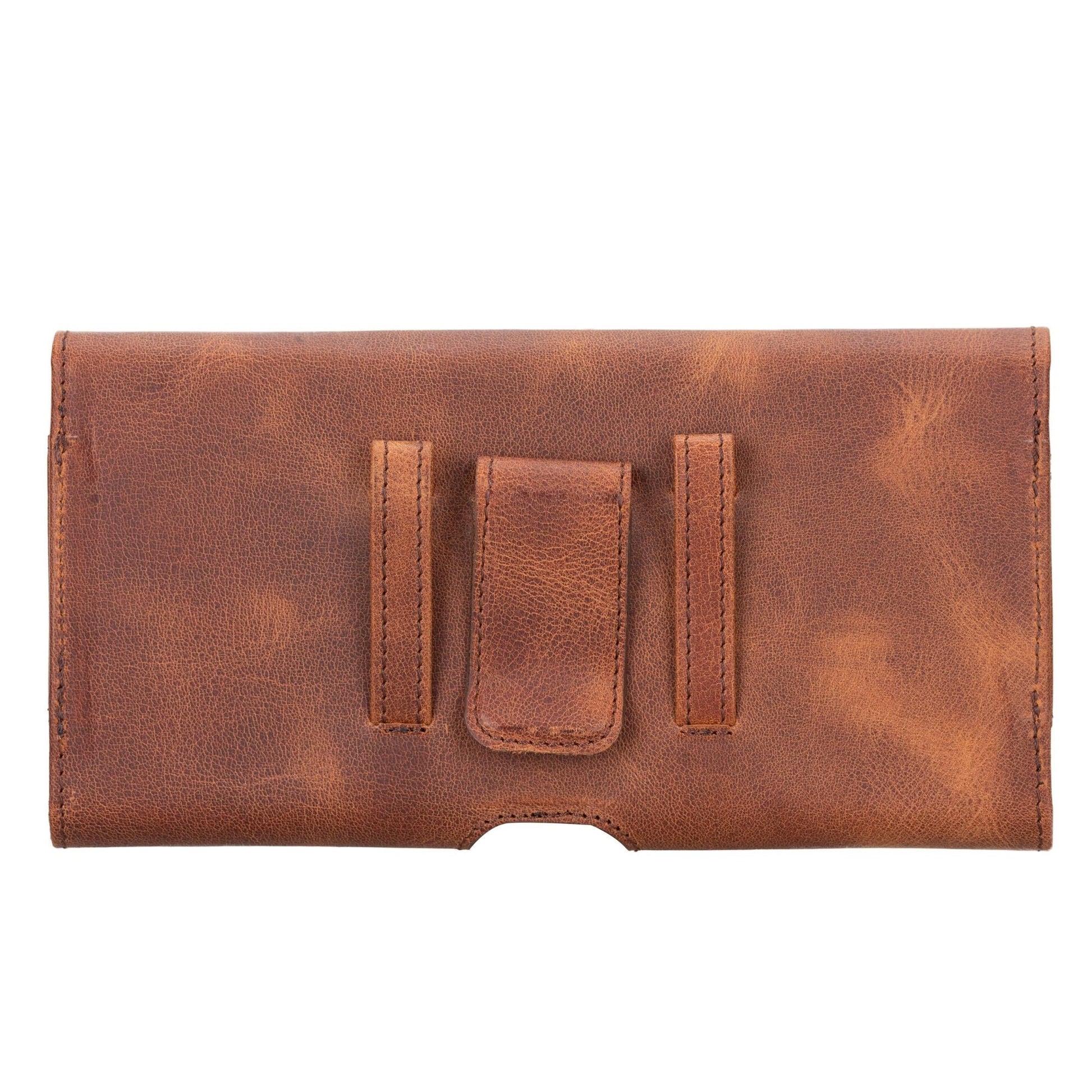 Yonkers Security Belt-Mounted Leather Phone Holster - Concordia Style Boutique