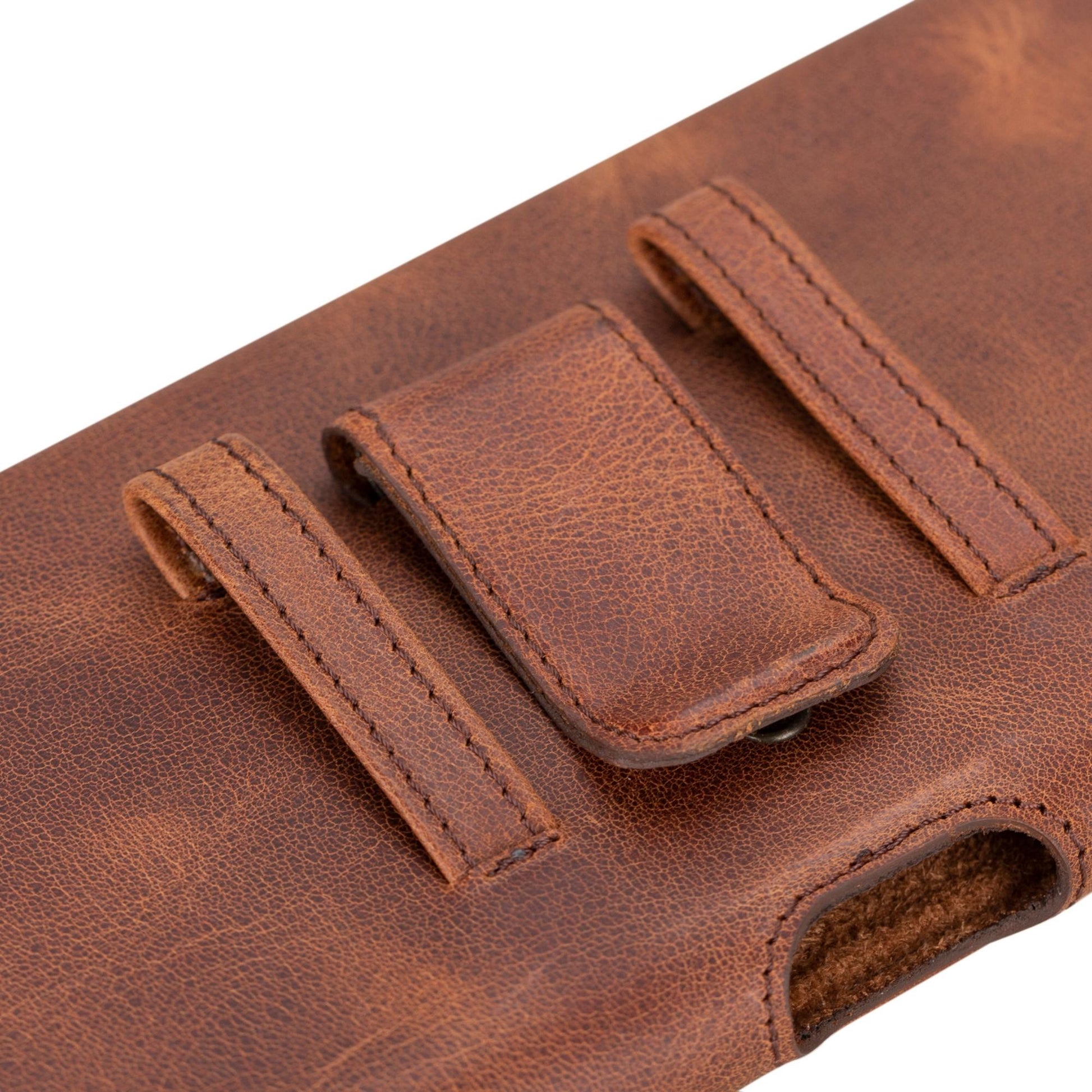 Yonkers Security Belt-Mounted Leather Phone Holster - Concordia Style Boutique