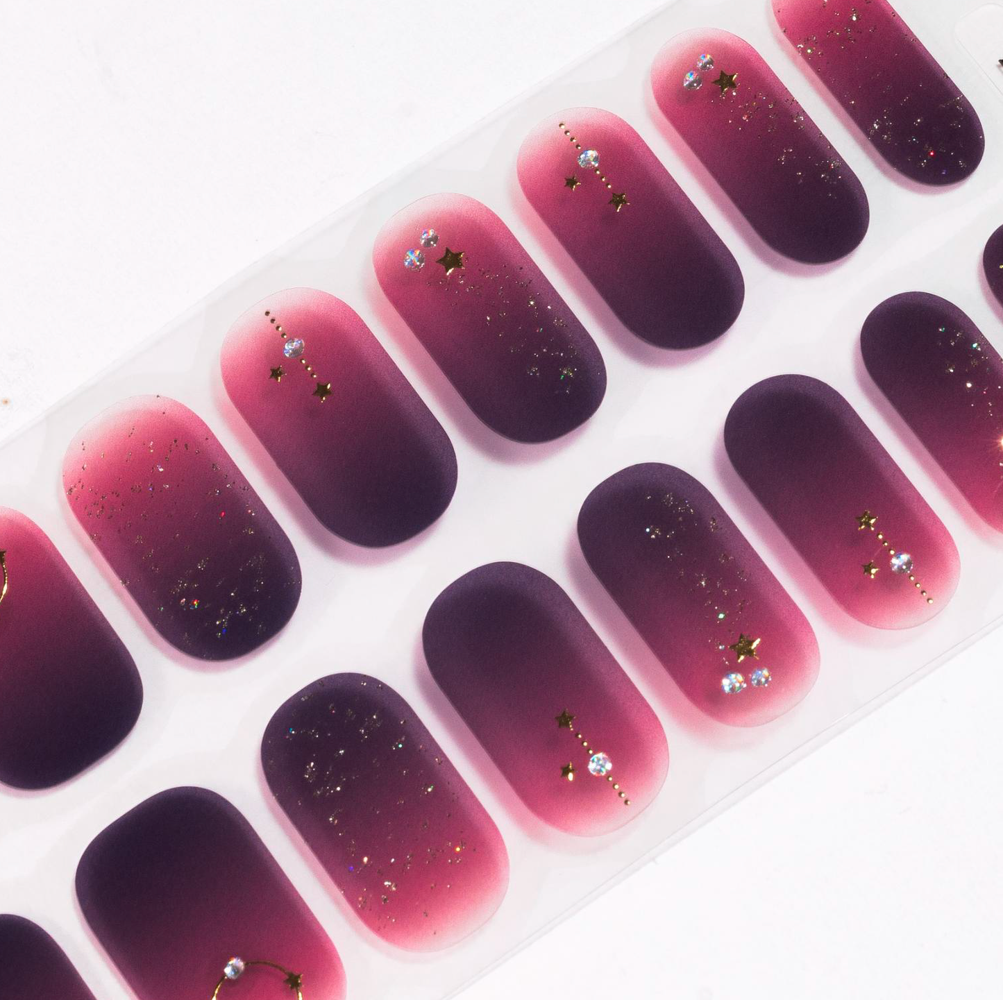 Sparkle Light Gel Nails