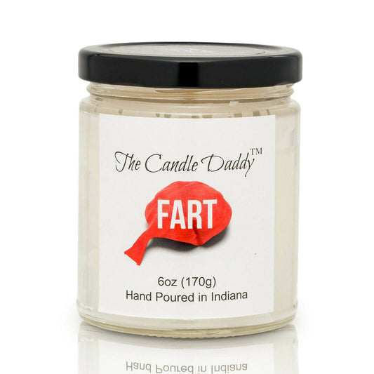 The Candle Daddy Fart Scented Candle - Smells Terrible - Funny Gag Gift Candle - Smely Candle Gift for Holidays, Birthdays - Long Burn Time, Funny Candle Gift, Hand Poured in USA - 6oz