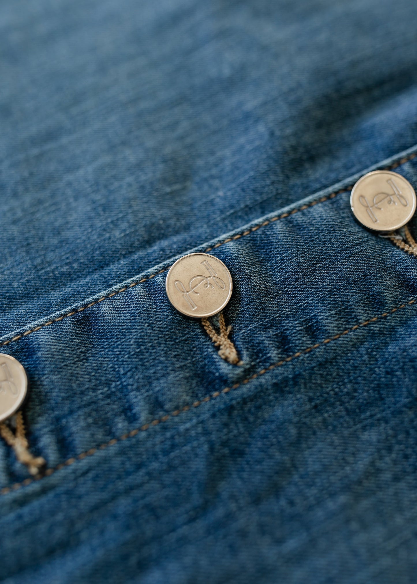 Zana Front Button Denim Midi Skirt - Concordia Style Boutique