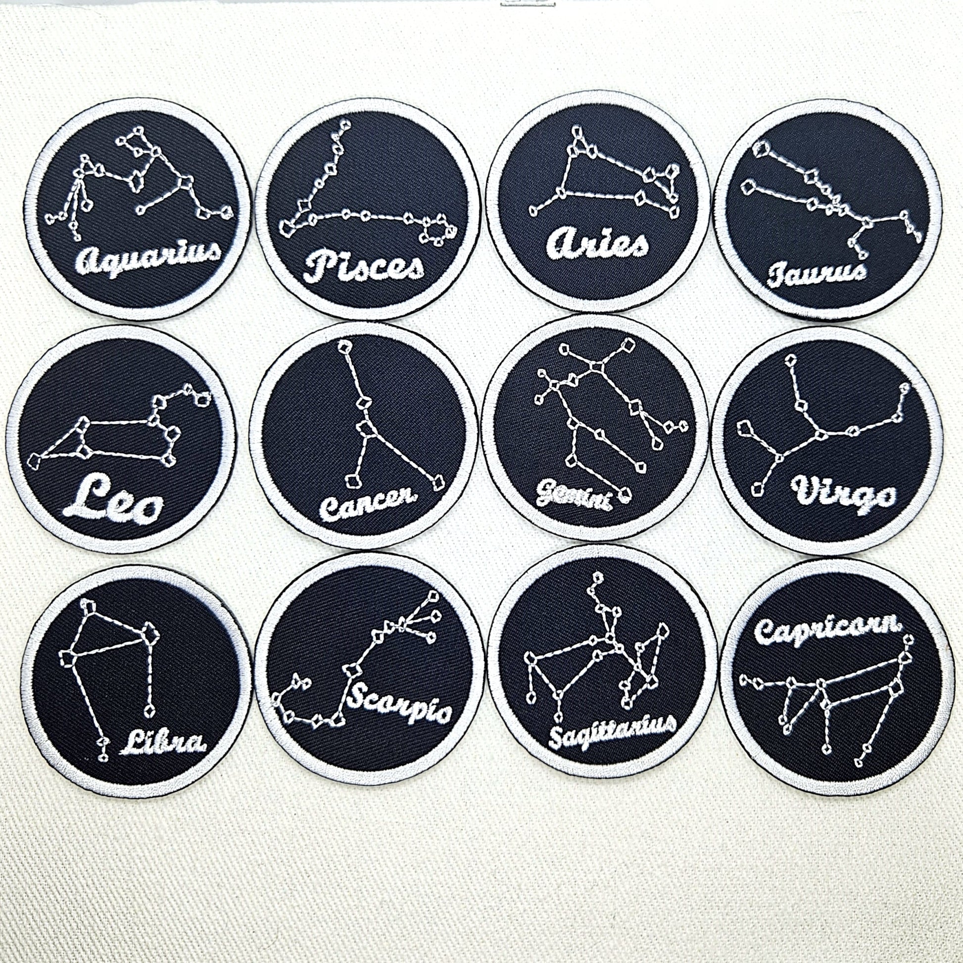 Zodiac Celestial Astrological Sign Patch - Concordia Style Boutique