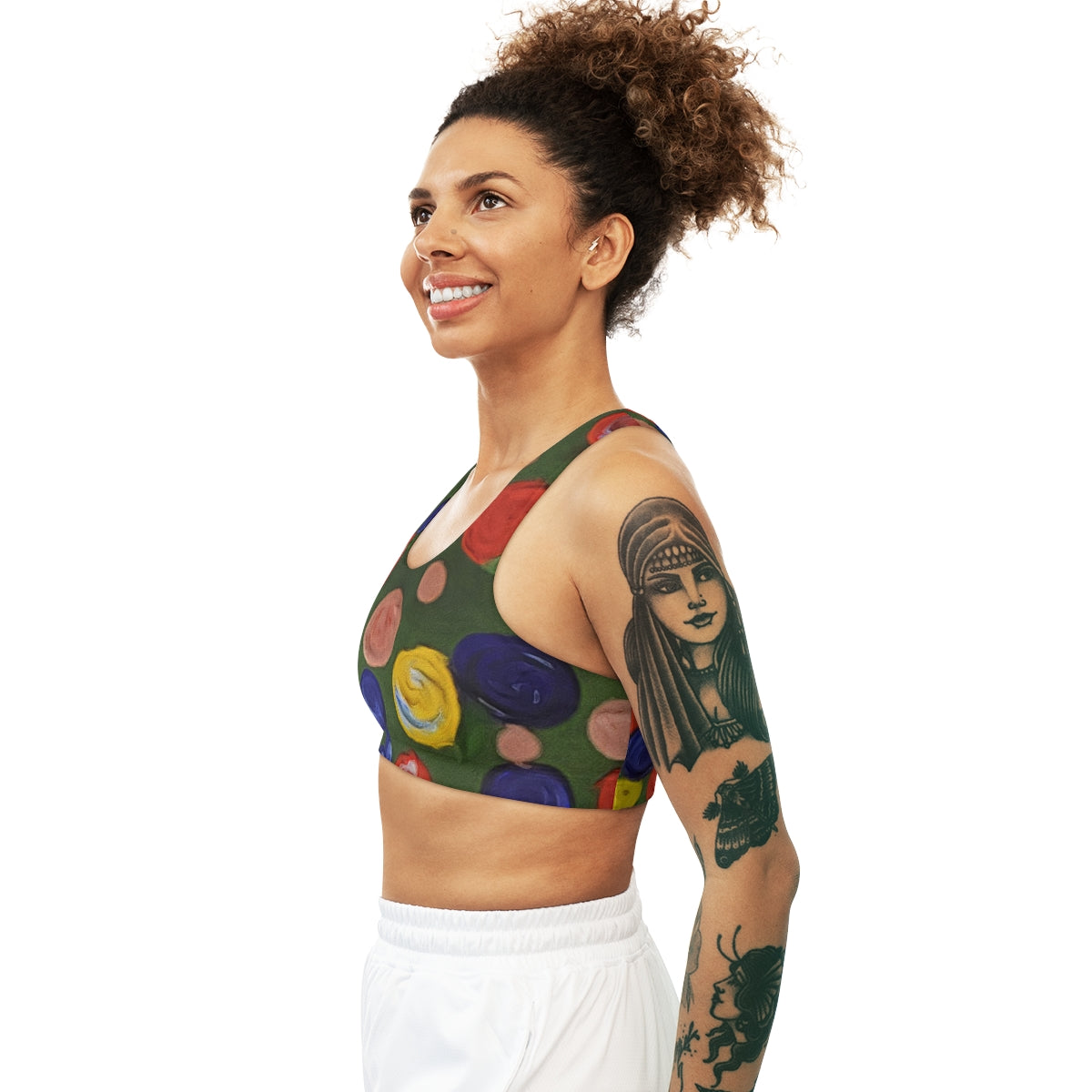 Seamless Sports Bra (AOP) - Premium Sports Bra from Concordia Style Boutique - Just $42.28! Shop now at Concordia Style Boutique