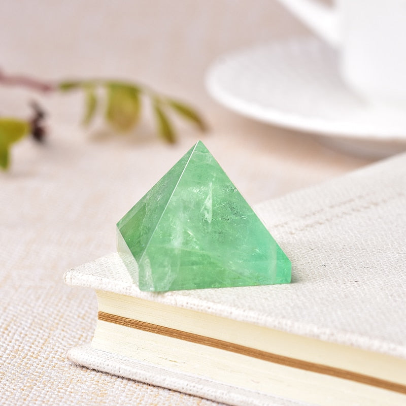 Natural Crystal Pyramid Healing Stone - Premium  from Consonance Store - Just $11.24! Shop now at Concordia Style Boutique