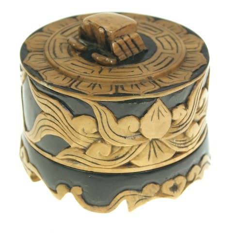 Crab Design Small Round Soapstone Trinket Decor BoxHeart - Premium Home Living & Improvement from The Niger Bend - Just $55.78! Shop now at Concordia Style Boutique