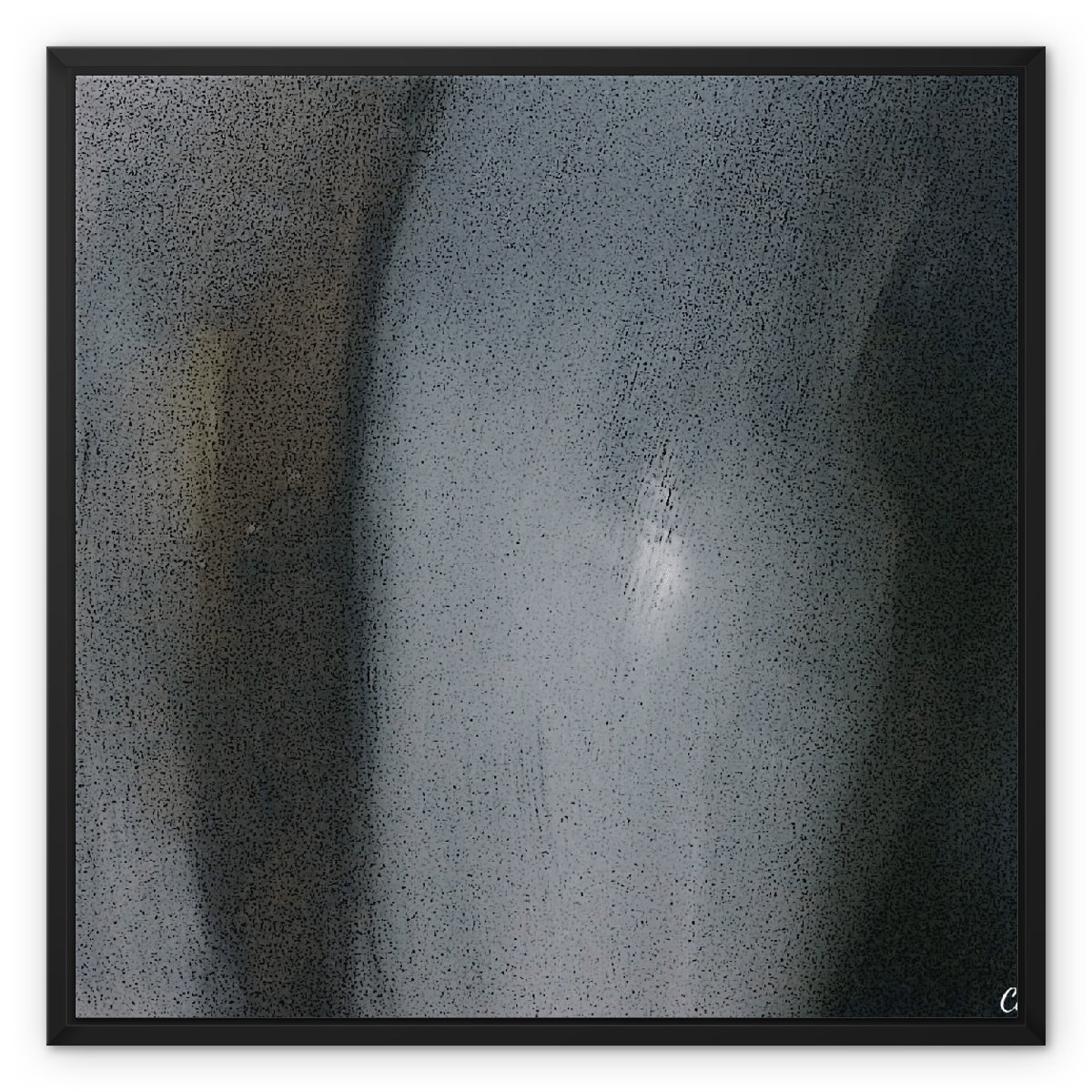 The Alien Framed Canvas