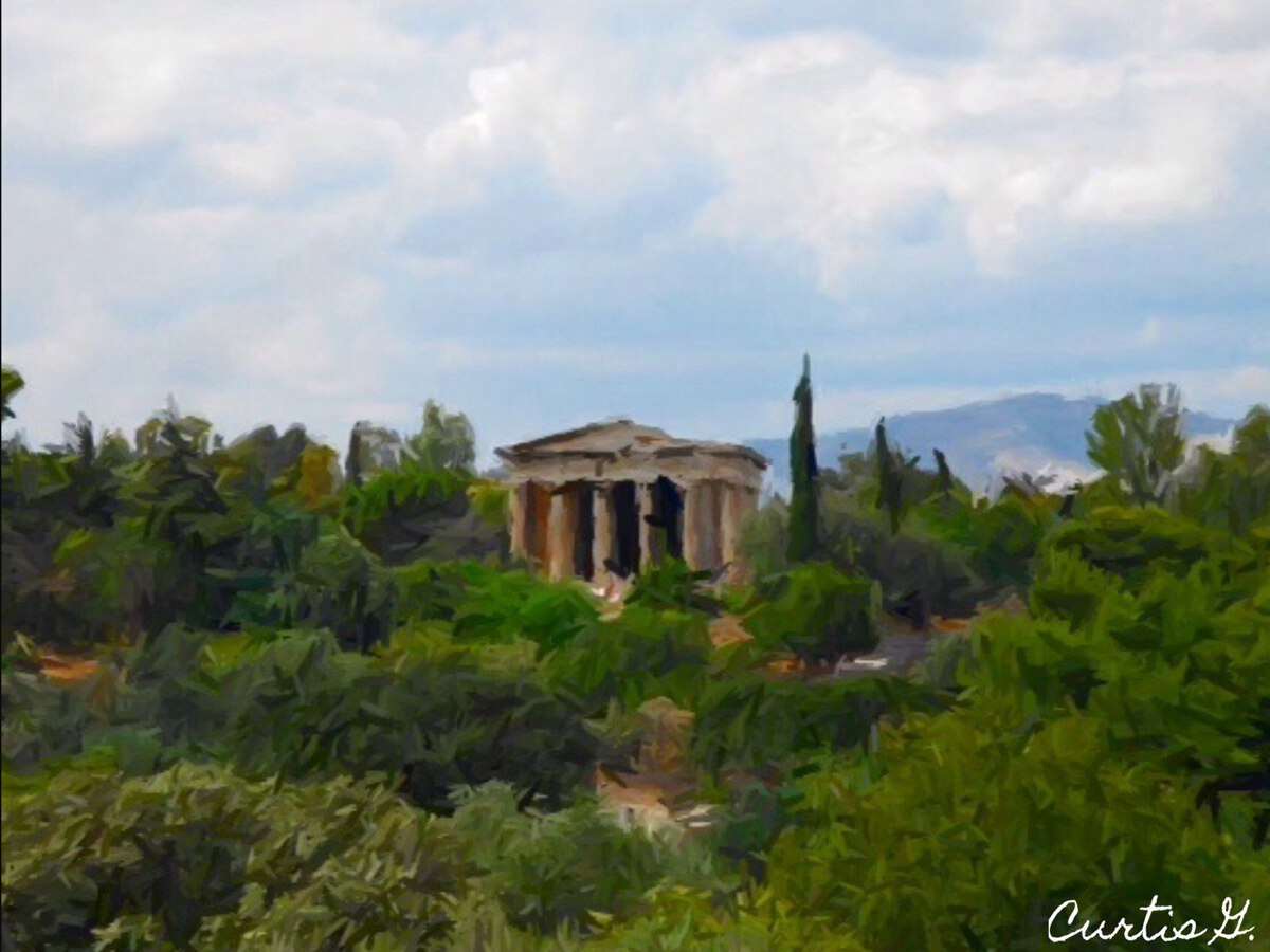 Athens Greece - Premium artwork from Consonance Store - Just $32! Shop now at Concordia Style Boutique