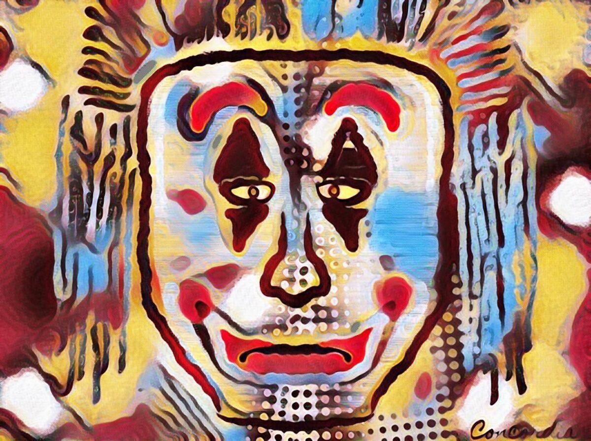 Tears of a Clown 4 - Premium artwork from Concordia Style Boutique - Just $19! Shop now at Concordia Style Boutique
