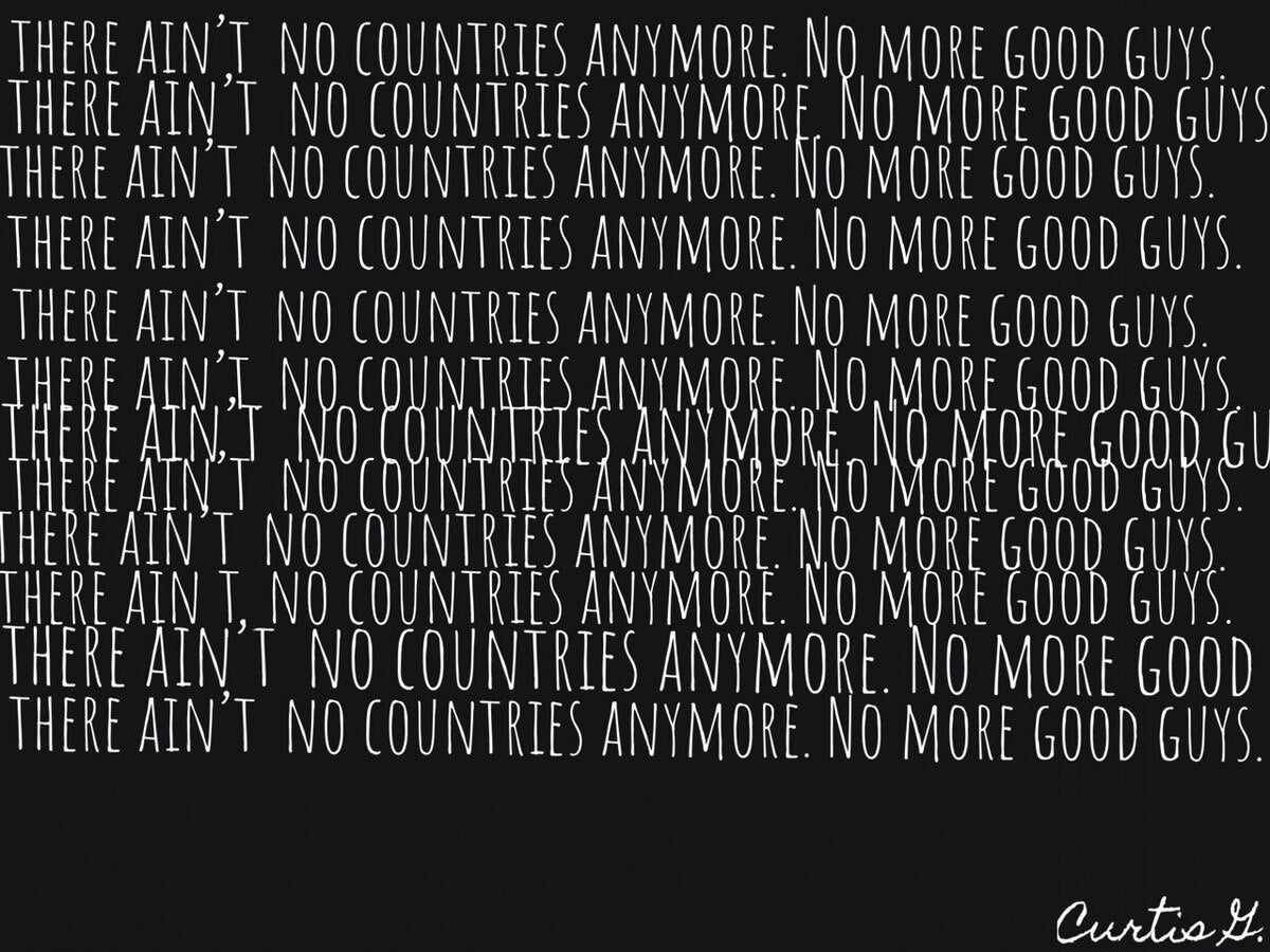 No More Countires - Premium artwork from Concordia Style Boutique - Just $22! Shop now at Concordia Style Boutique