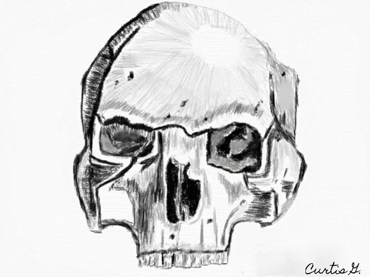 The Skull - Premium Artwork from Concordia Style Boutique - Just $21! Shop now at Concordia Style Boutique
