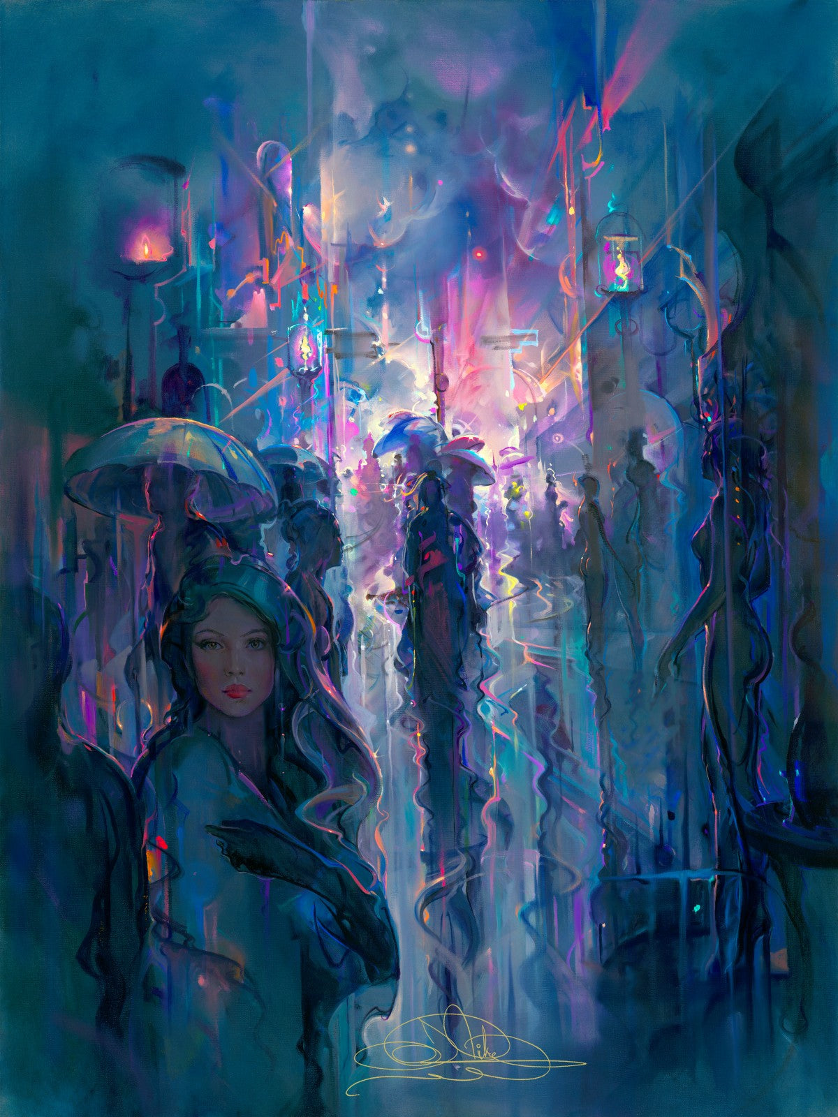 Night Street - Premium artwork from Concordia Style - Just $420! Shop now at Concordia Style Boutique