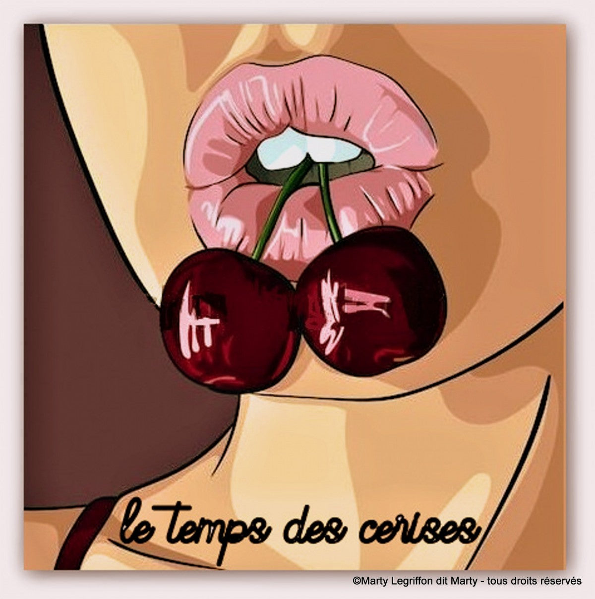 Le temps des cerises by Marty Legriffon - Premium artwork from Concordia Style Boutique - Just $722! Shop now at Concordia Style Boutique