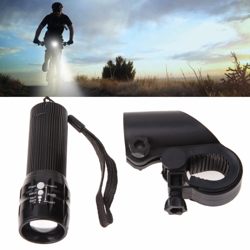 LED Bicycle Headlight - Multi-purpose Lights 3 Modes