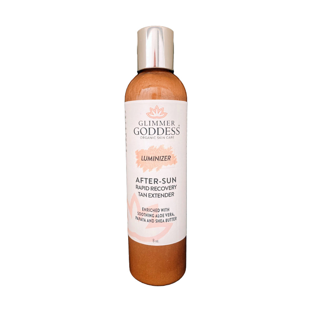 Organic After Sun Lotion & Tan Extender WITH Luminizing Shimmer - Premium  from Consonance Store - Just $64.18! Shop now at Concordia Style Boutique