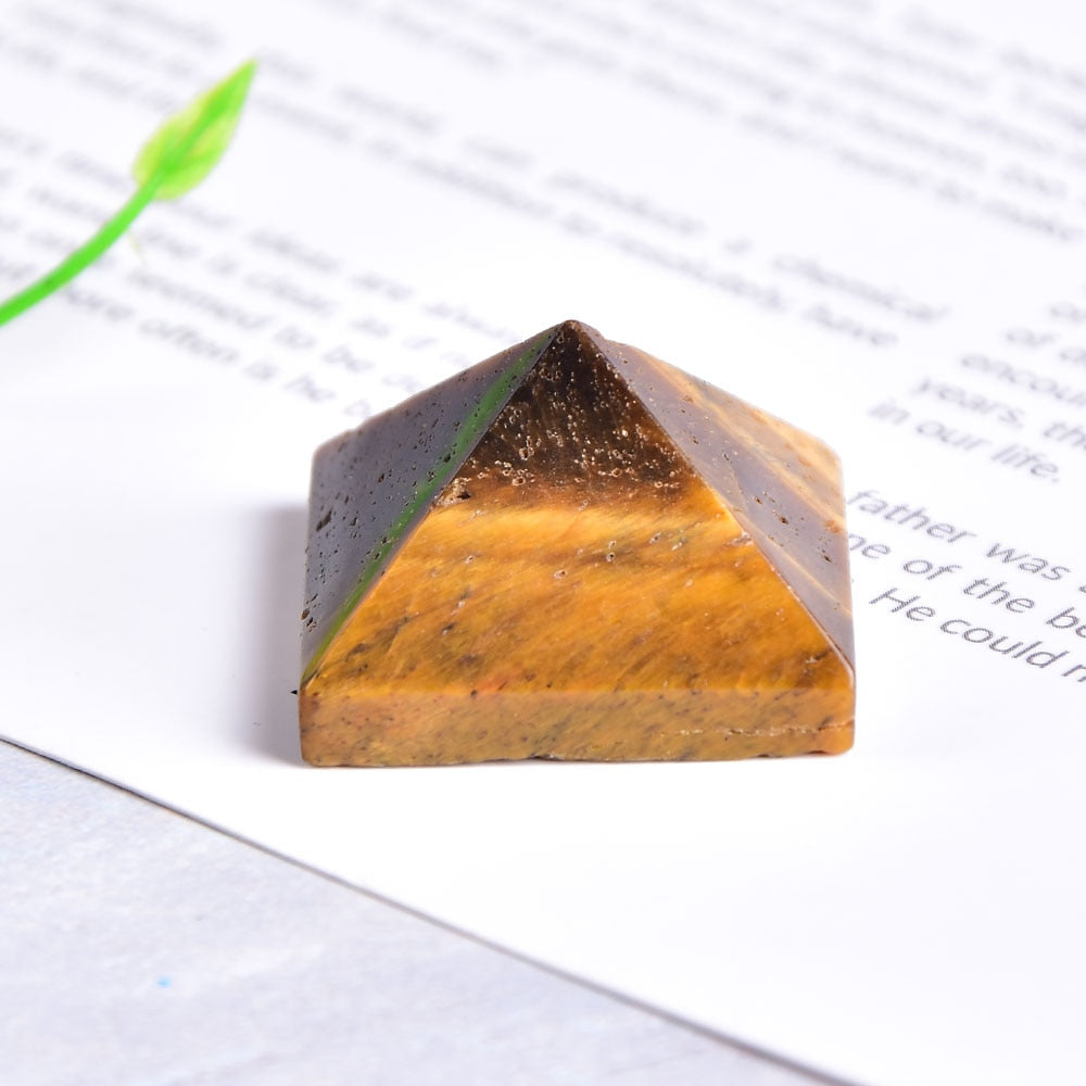 Natural Crystal Pyramid Healing Stone - Premium  from Consonance Store - Just $11.24! Shop now at Concordia Style Boutique