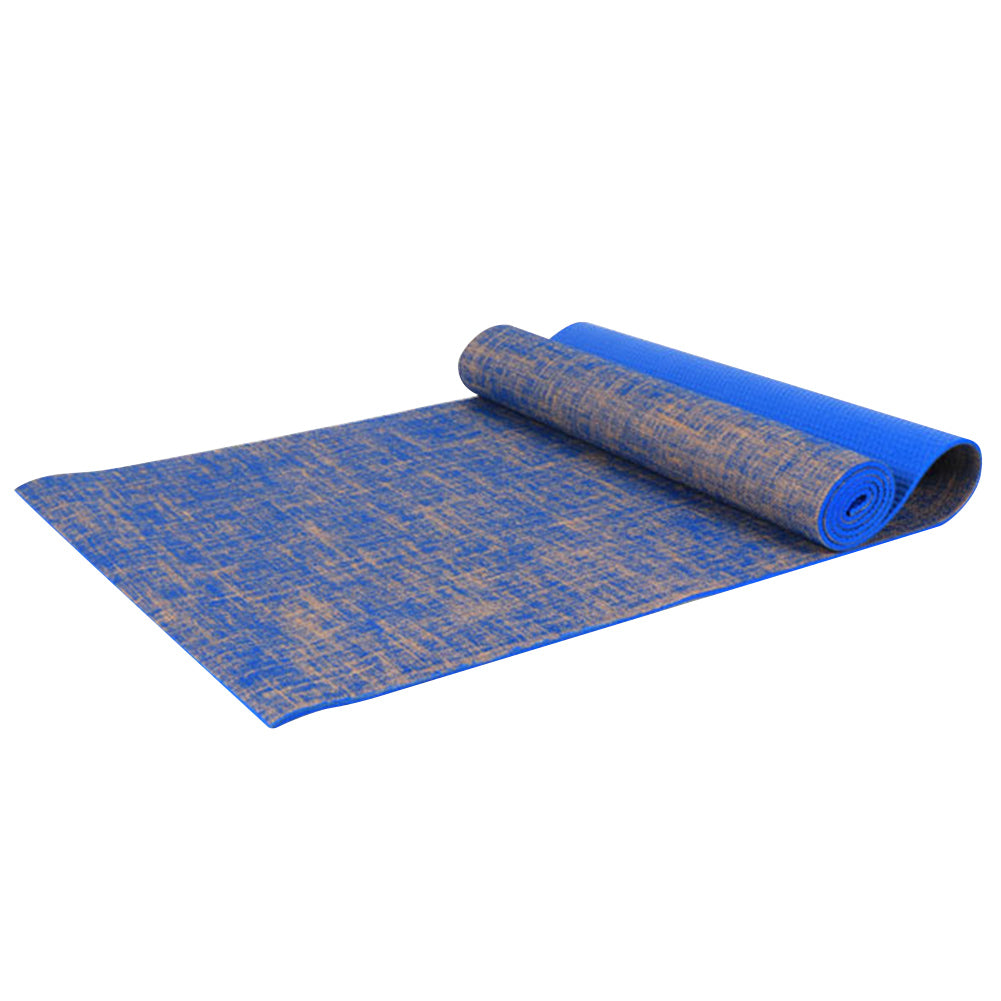 High-density Pvc Linen Yoga Mat Non-slip Environmental Protection Sports - Premium  from Concordia Style - Just $10.08! Shop now at Concordia Style Boutique