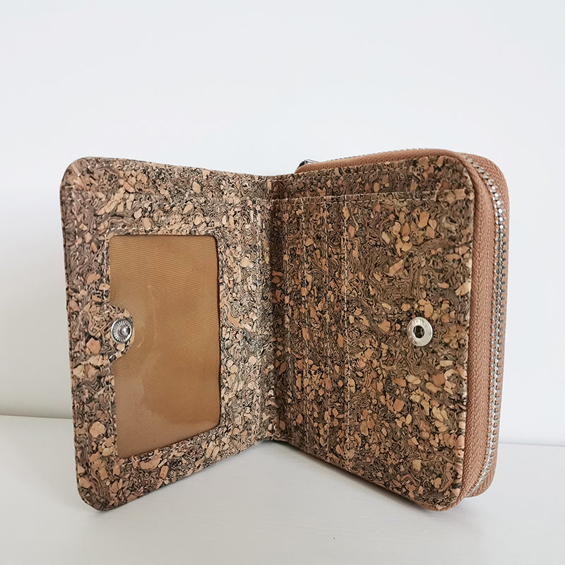 Cavabien Eco Friendly Leather Alternative Short Cork Wallet - Premium  from Concordia Style - Just $4.71! Shop now at Concordia Style Boutique