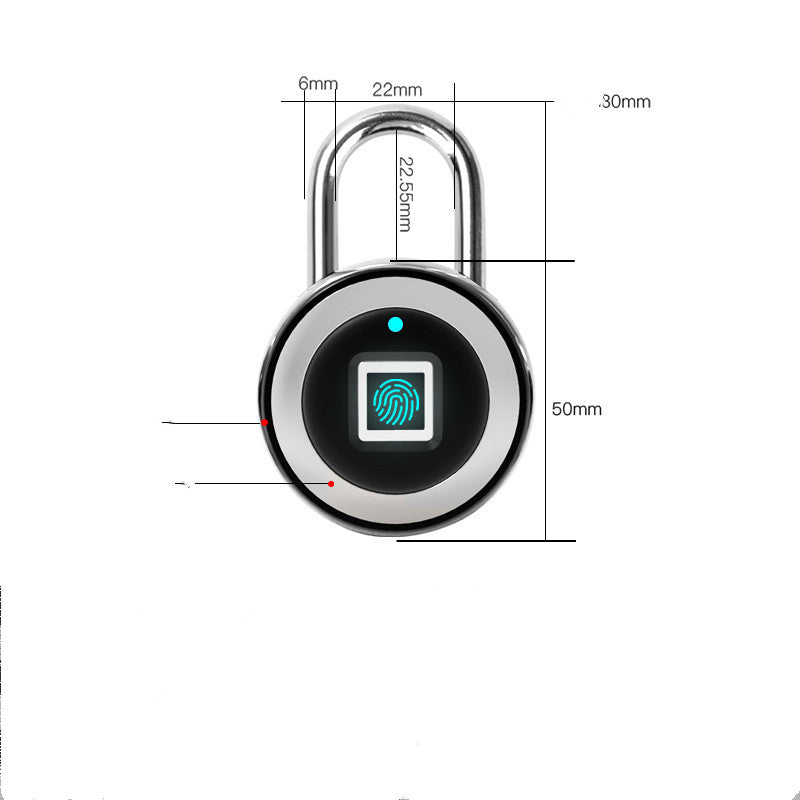 Fingerprint Padlocks, Smart Small Locks, Fingerprint Anti-theft Locks, Padlocks - Premium  from Concordia Style - Just $14.83! Shop now at Concordia Style Boutique