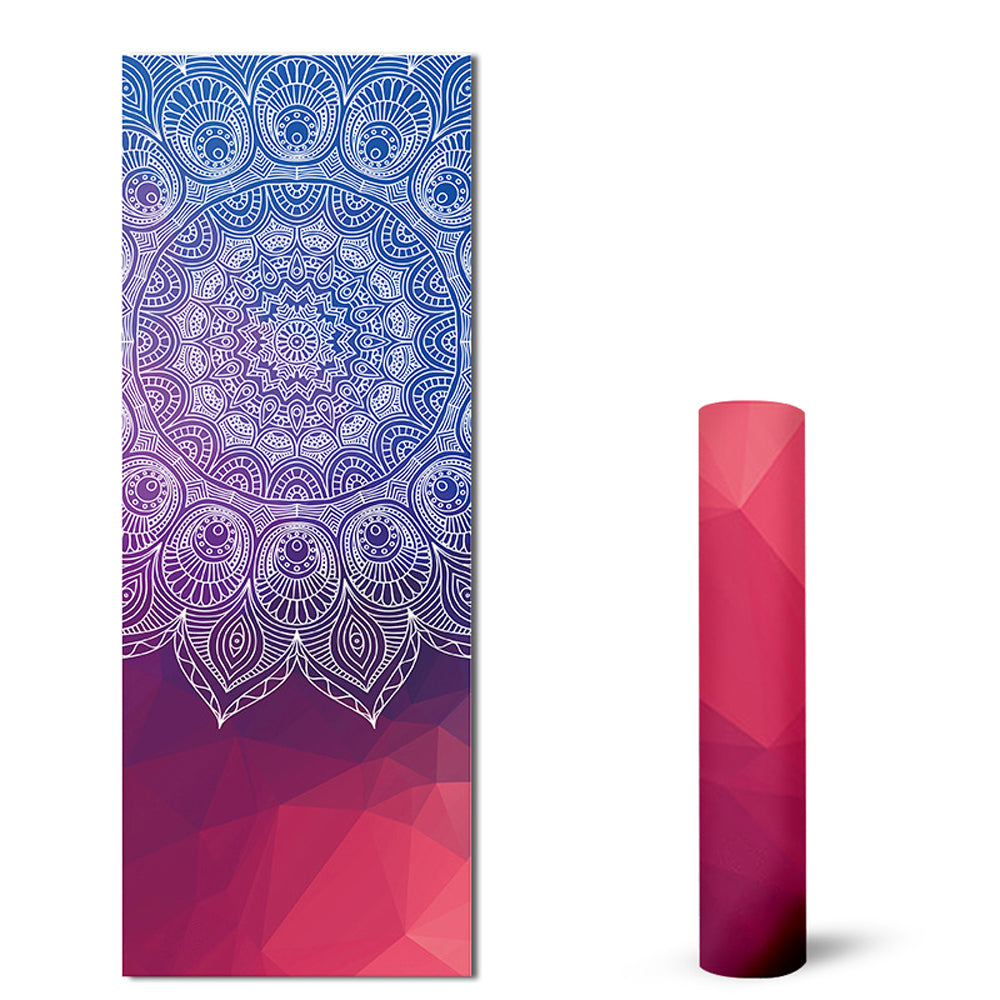 Suede TPE Yoga Mat Eco Friendly Non SlipWorkout Mat for Yoga Pilates Home Fitness - Premium Yoga Mat from Concordia Style - Just $25.60! Shop now at Concordia Style Boutique
